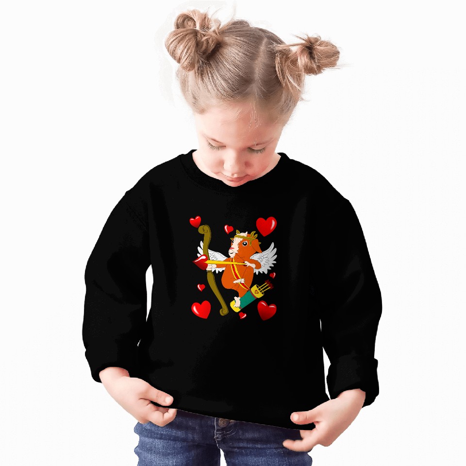 Guinea Pig Pet Cupid Sweatshirts