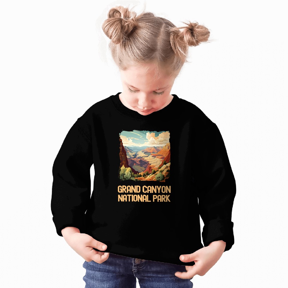Grand Canyon Adventure Hiking Nature Lover Print 25 Sweatshirts