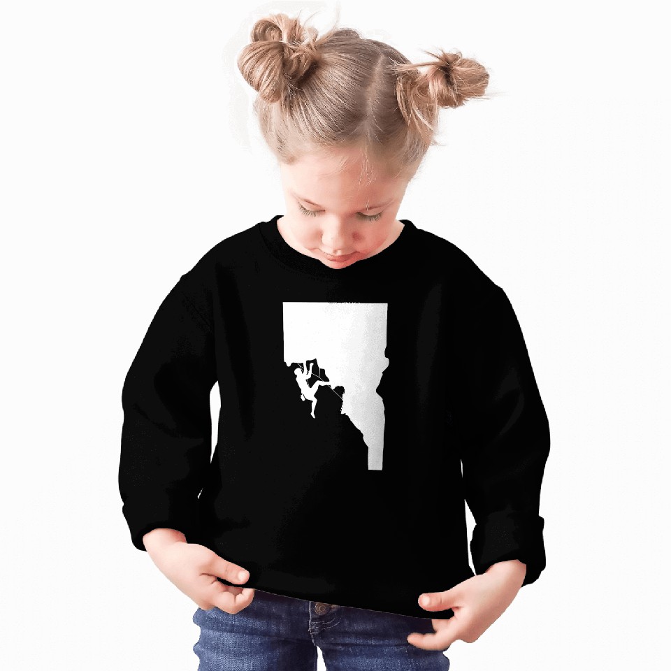 Upside Down Idaho Climber Sweatshirts