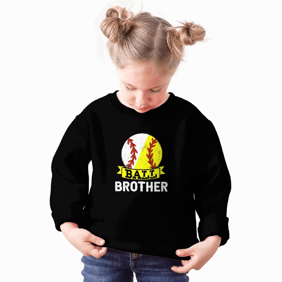 Ball Brother Baseball Softball Team Sports Sweatshirts