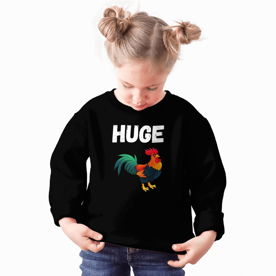Chicken Lover Huge Rooster Cock Sweatshirts