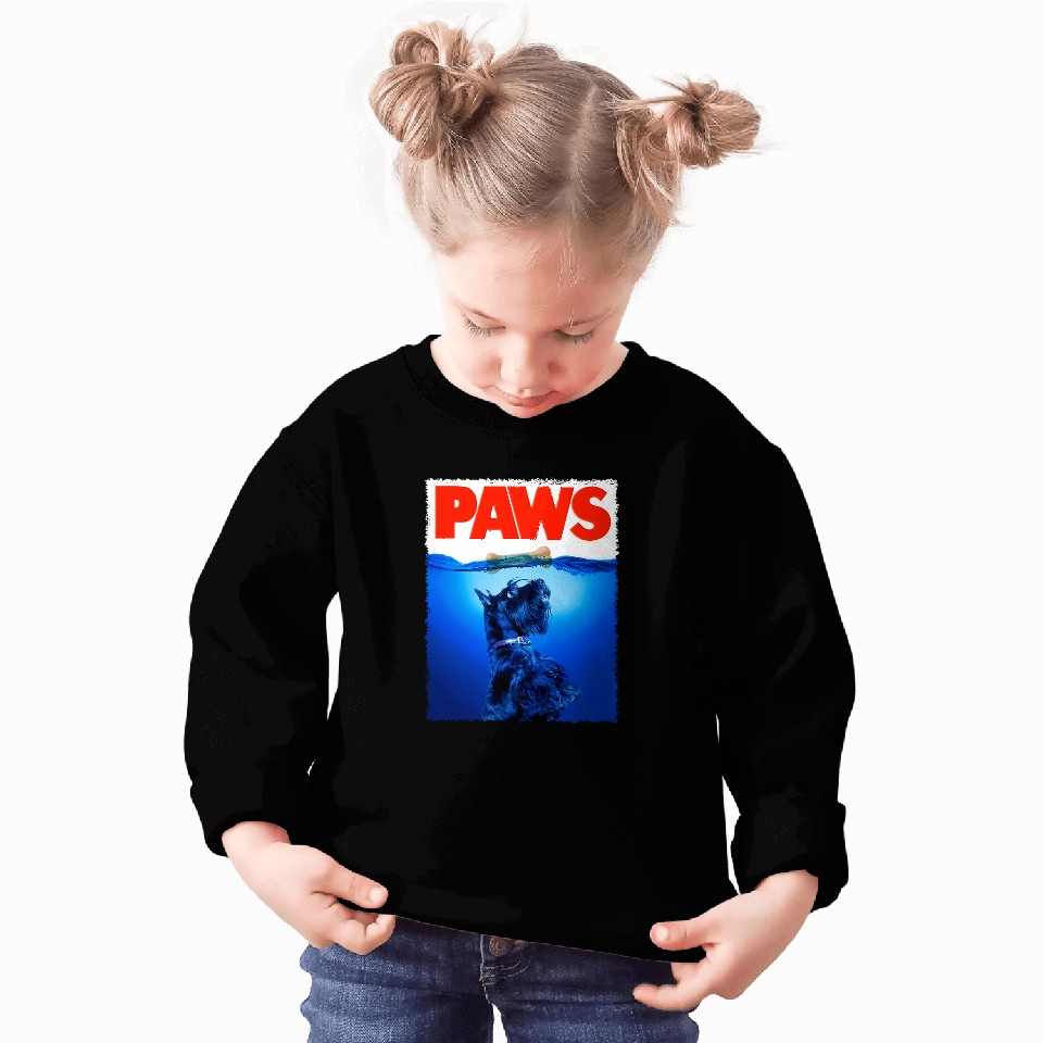 Classic Schnauzer Paws Cute Pet Lover Animal Schnauzers Dog Sweatshirts