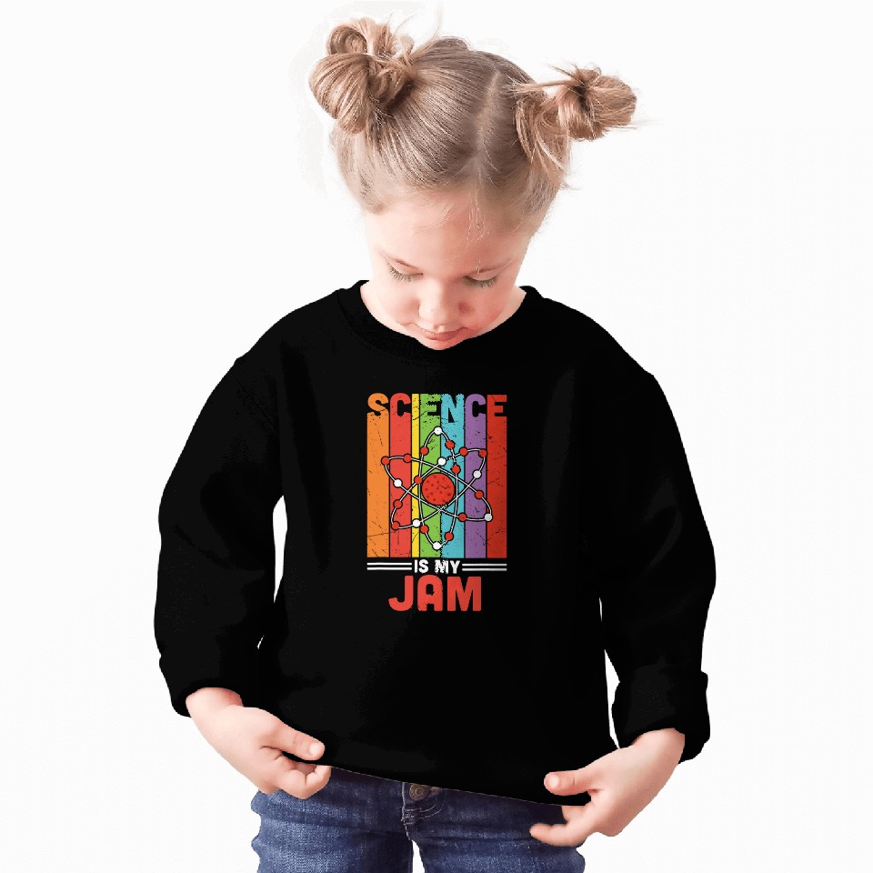 Students Teacher Science My Jam 2Retro Math Science Teacher Sweatshirts