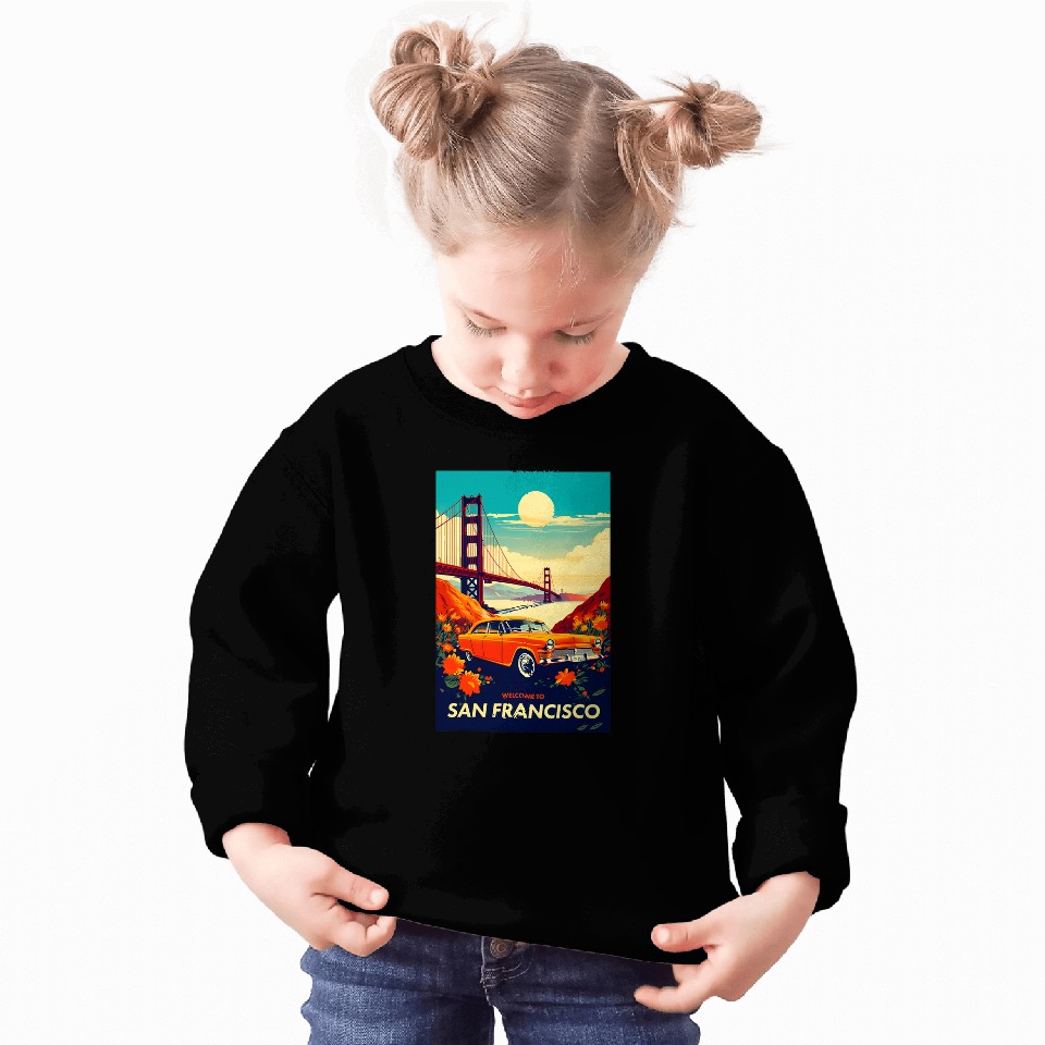 San Francisco vintages Travel Design Sweatshirts