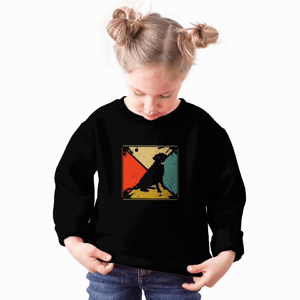 Labrador Dog Lovers Retro Sweatshirts