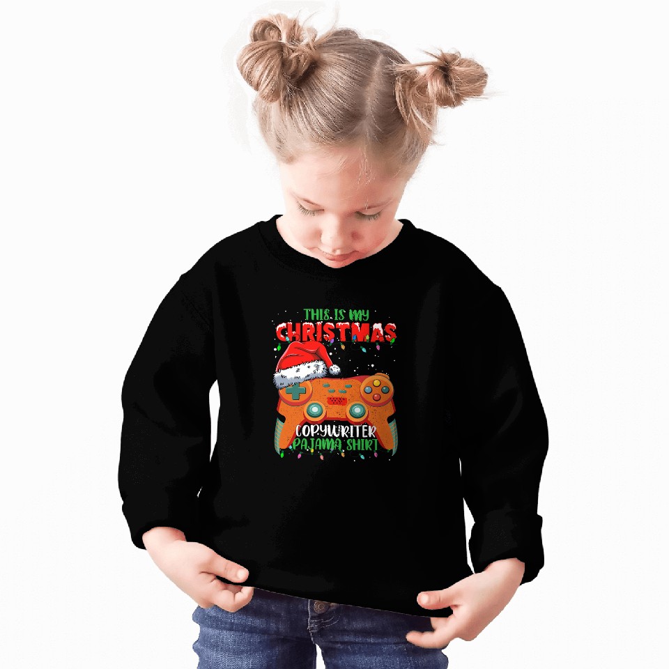 This Is My Christmas Video Game Controller writer Sweatshirts
