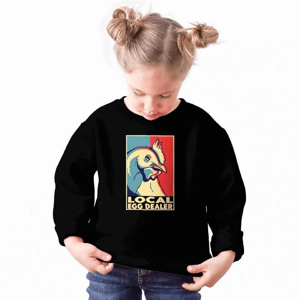 Local Egg dealers Retro Agriculture Farmer Cool Chicken Lover Sweatshirts