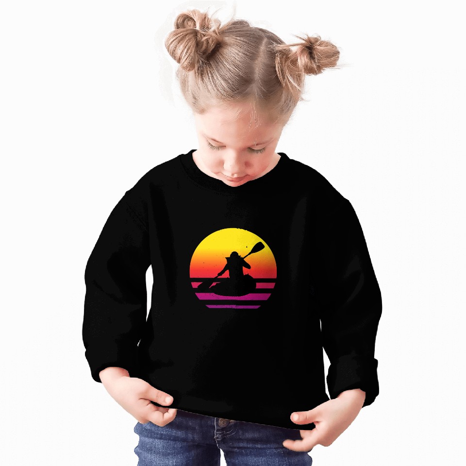 Kayaking Kayak Canoe Men Ladies Paddle Boat Sweatshirts