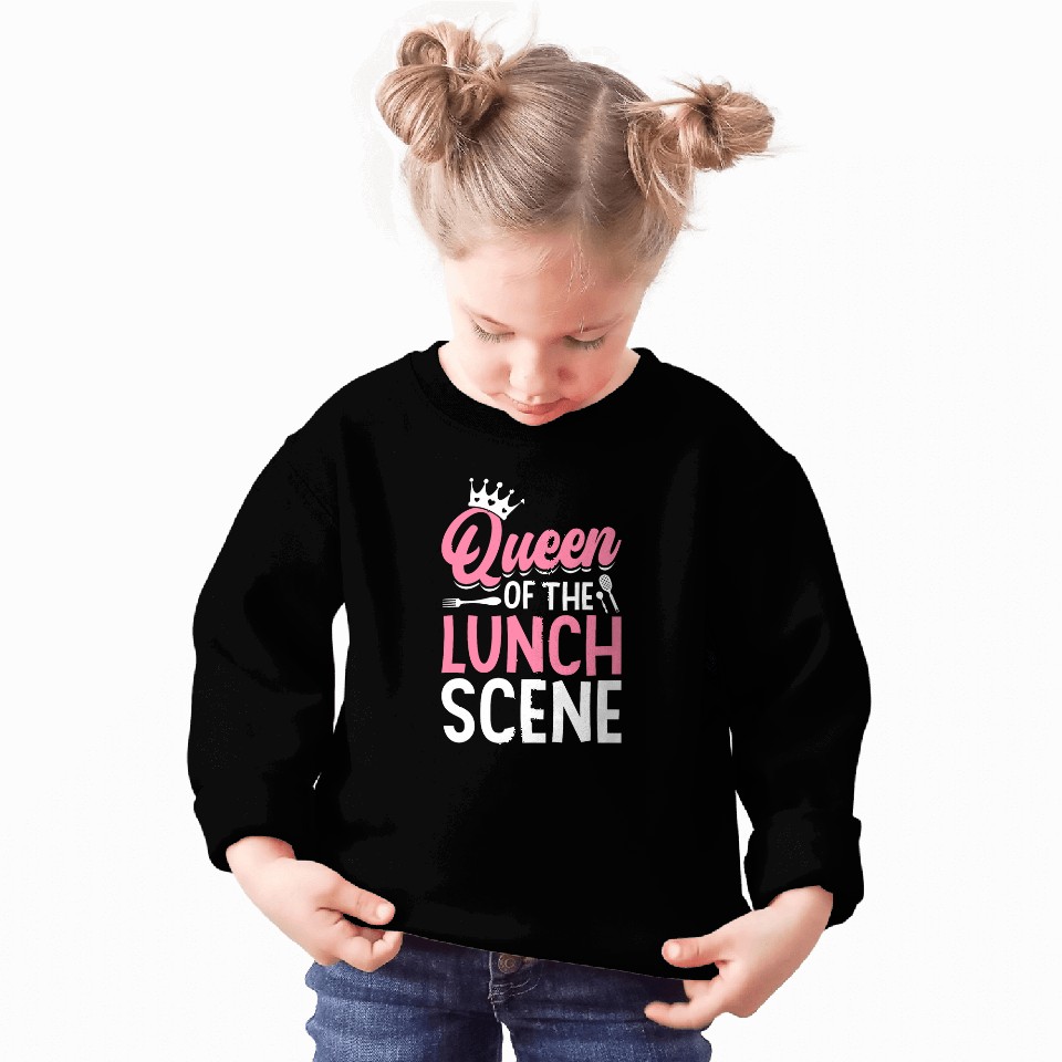 Cafeteria Worker Queen Queen Of The Lunch Scene Sweatshirts
