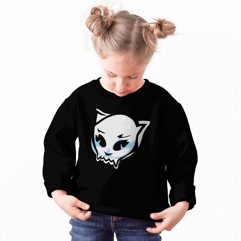 cat skull Sweatshirts