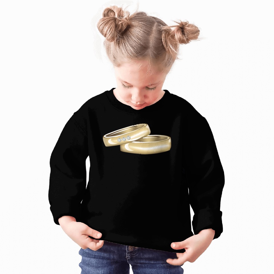 Wedding rings 03 Sweatshirts