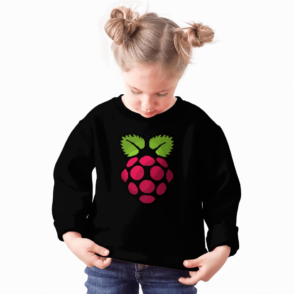 Raspberry Pi Pixel Logo Sweatshirts