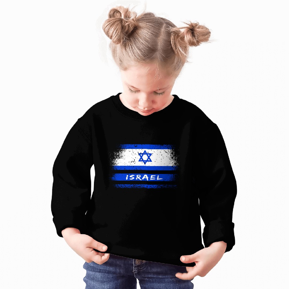 Israel Vintage Flag / Gift Jerusalem Sweatshirts