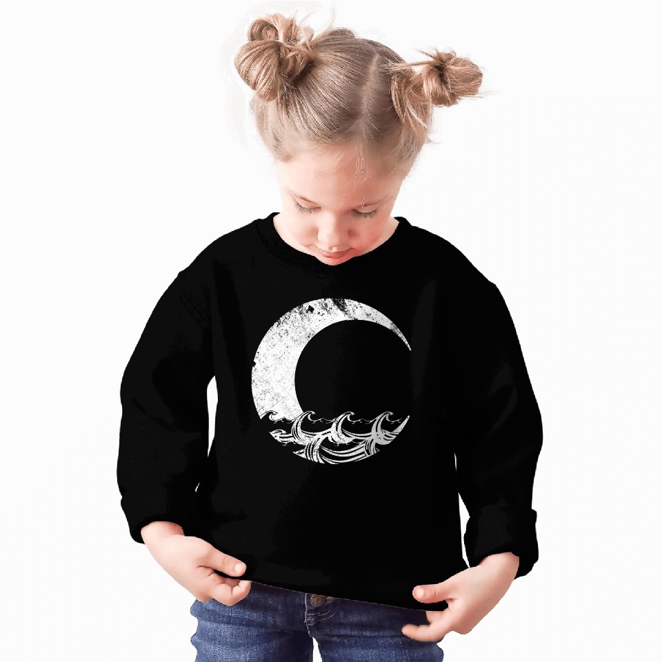 Moon and Ocean Sweatshirts