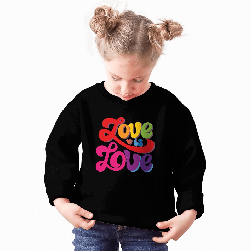 love is love romantic design. Sweatshirts