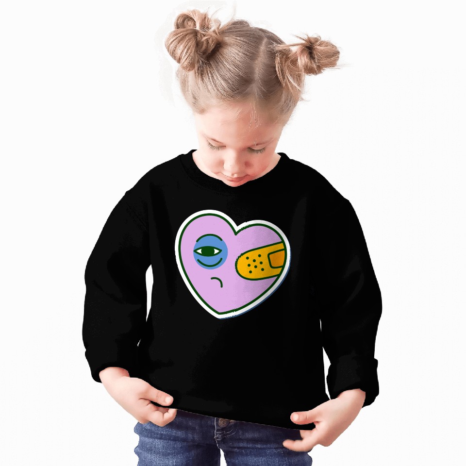 hurted heart Sweatshirts