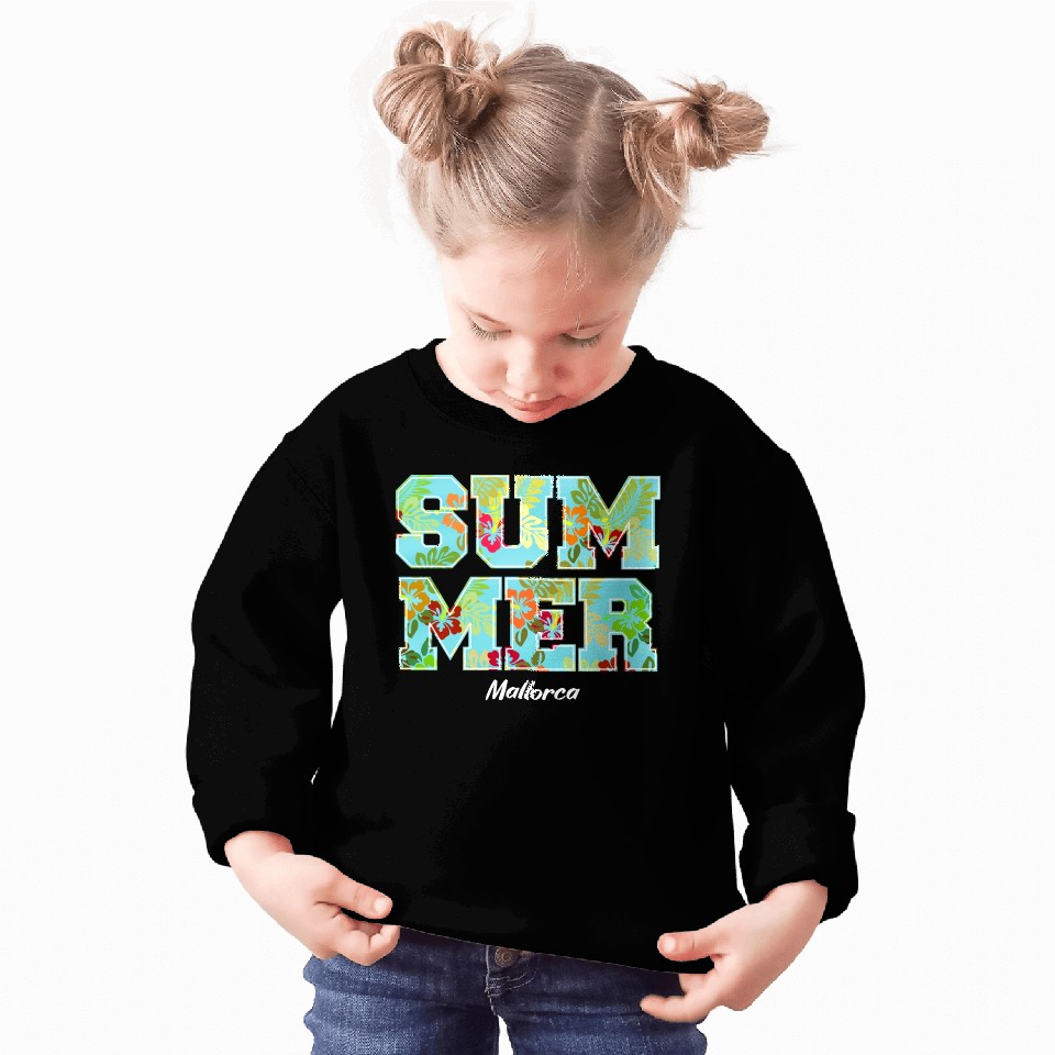 Summer Design With Hibiscus Sweatshirts