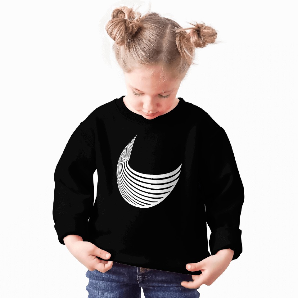 Geometric Stripe Wings Sweatshirts