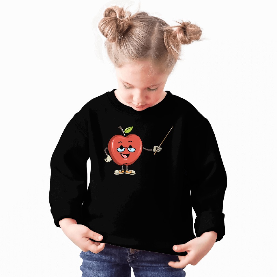 apple teacher Sweatshirts