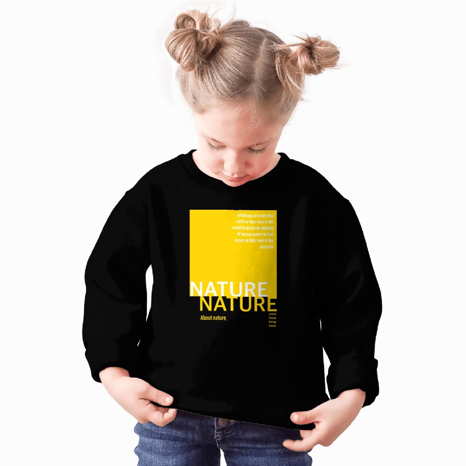 About nature-yellow Sweatshirts