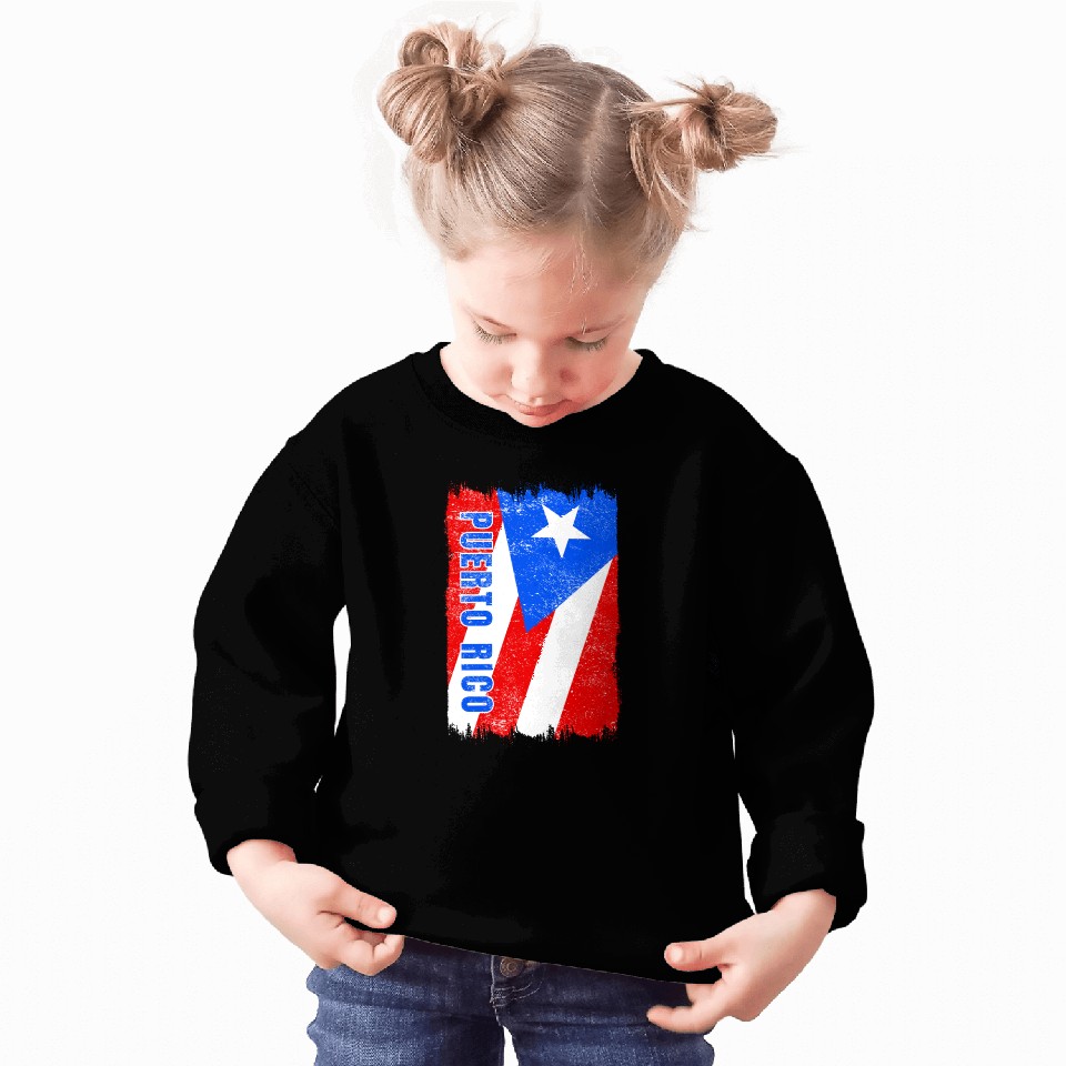 Puerto Rico flag Sweatshirts