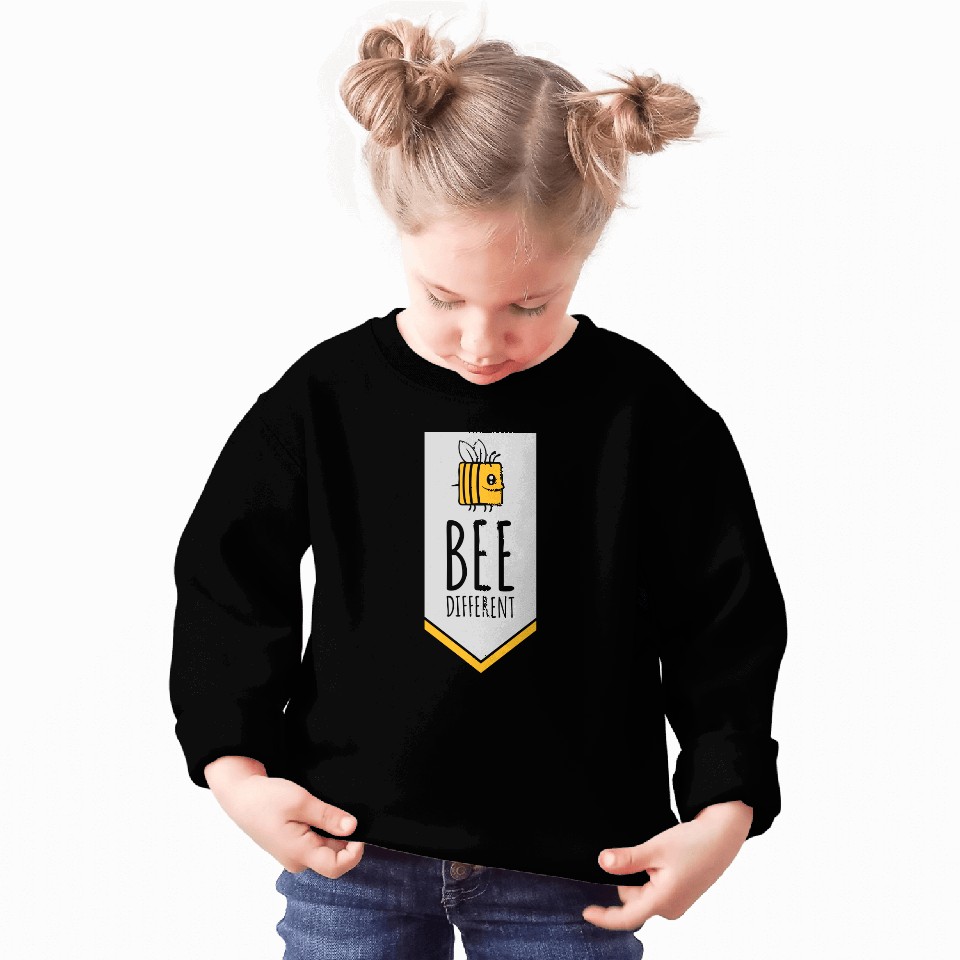 bee different saying quote Sweatshirts