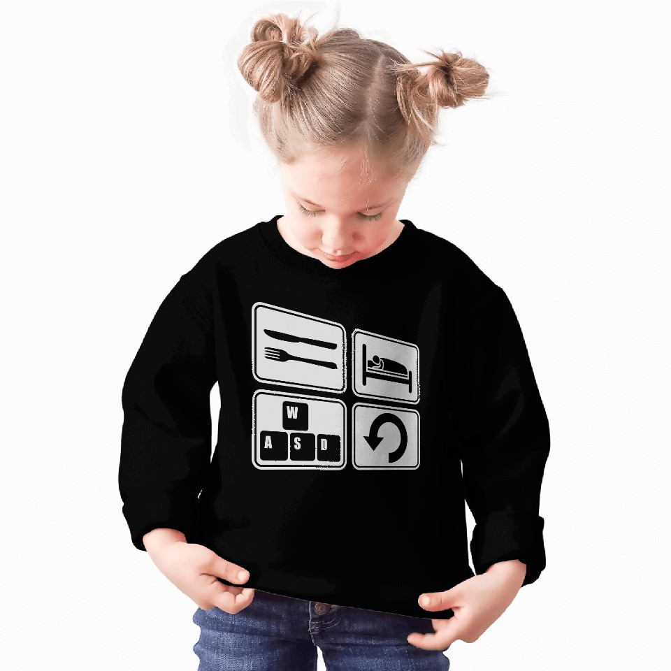 computer gaming daily repeat Sweatshirts