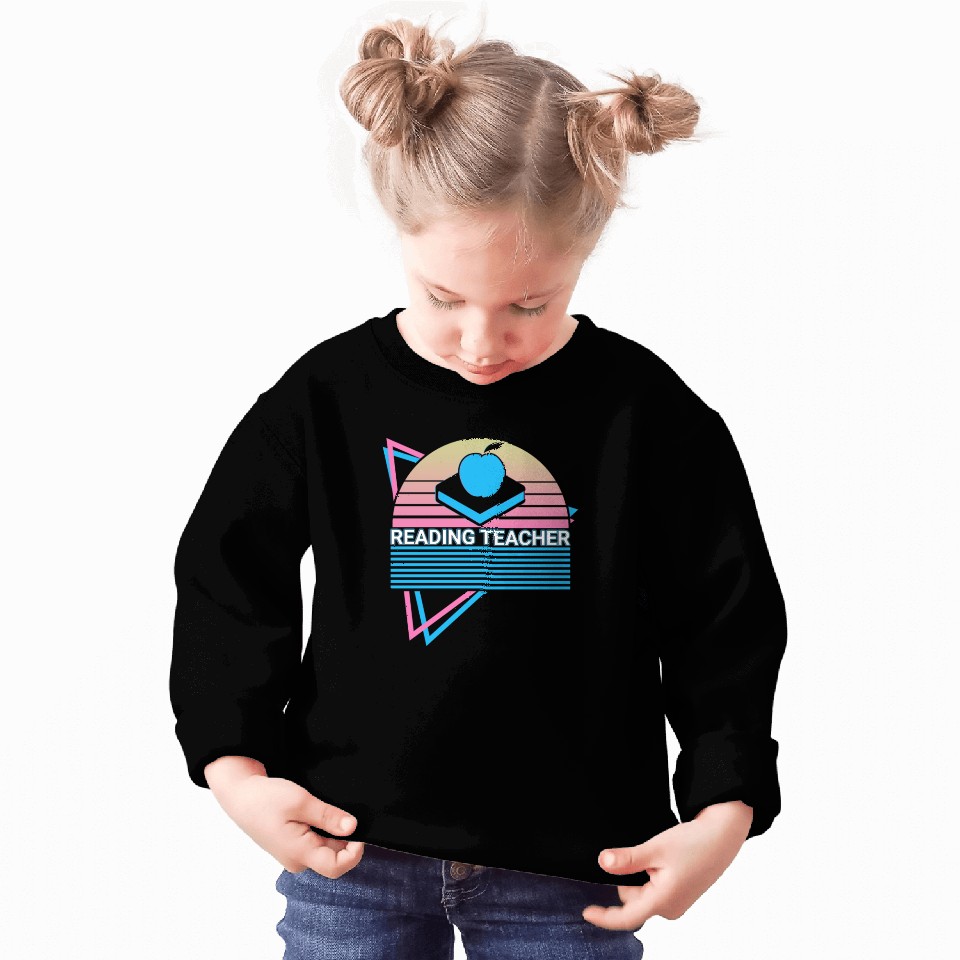 Reading Teacher Retro Sweatshirts