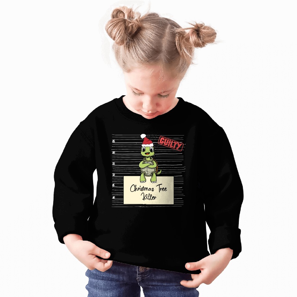 turtle christmas funny prison Sweatshirts
