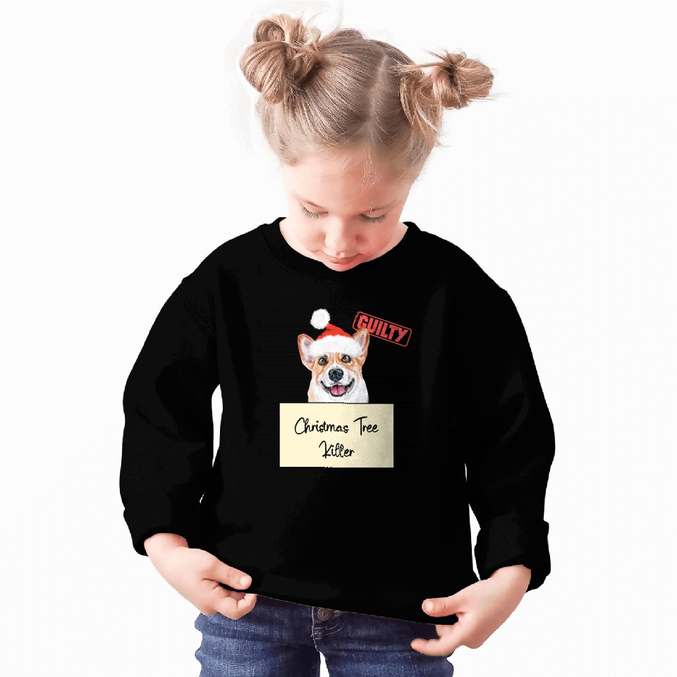 Corgi christmas funny prison Sweatshirts