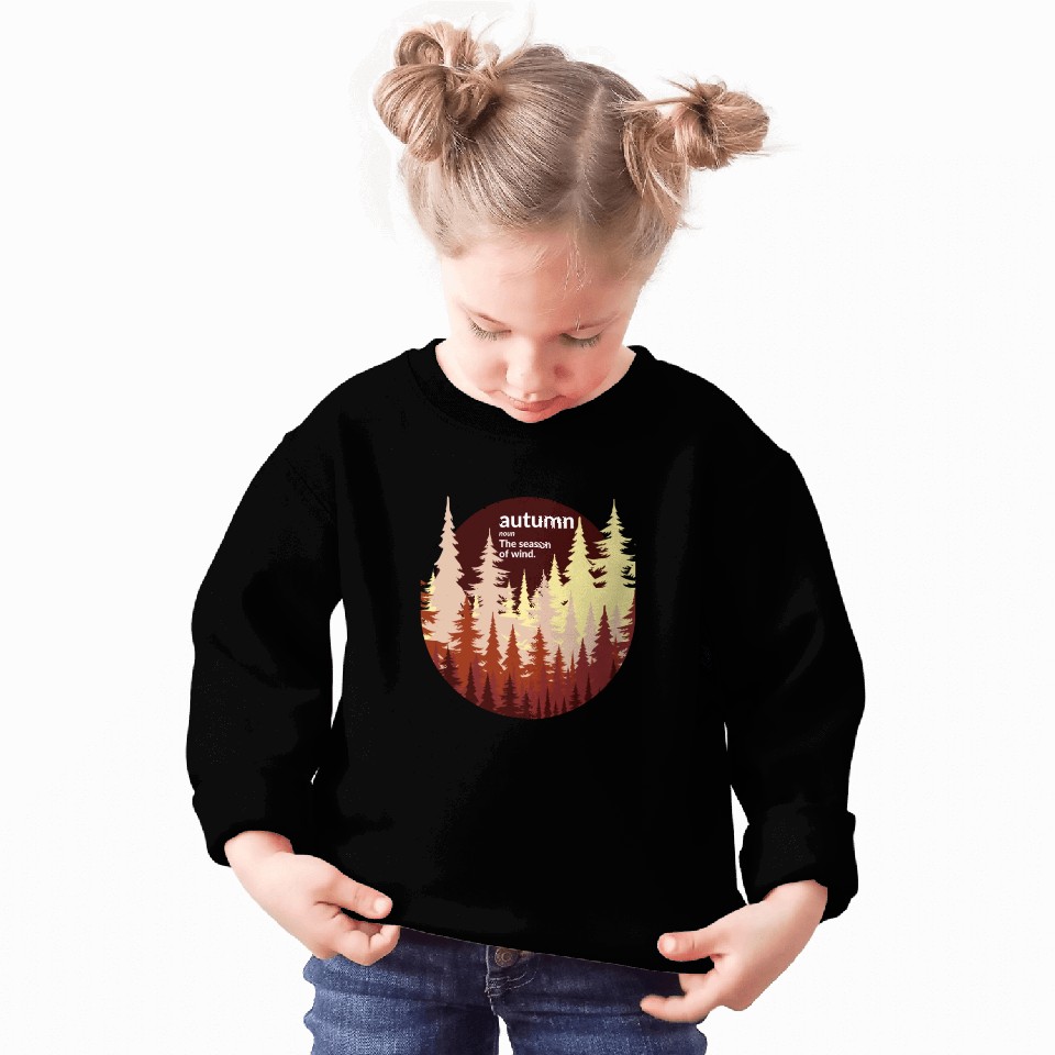 Autumn Forest Sun Sweatshirts