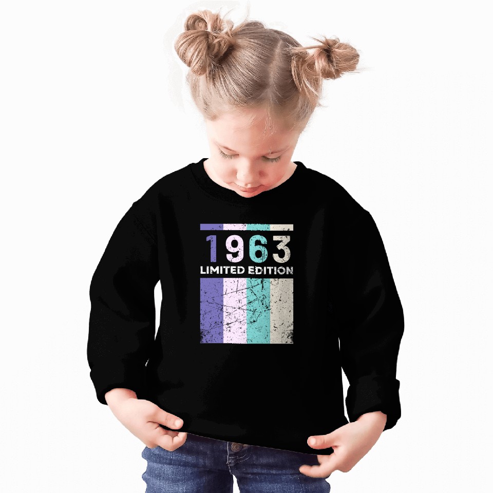 60 Years Vintage 1963 Retro 60th Birthday Sweatshirts