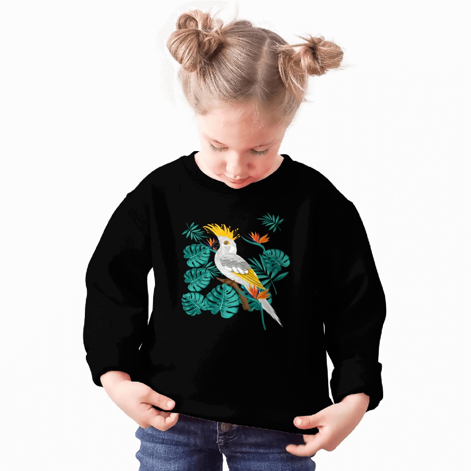 Colorful Bird In Nature Sweatshirts