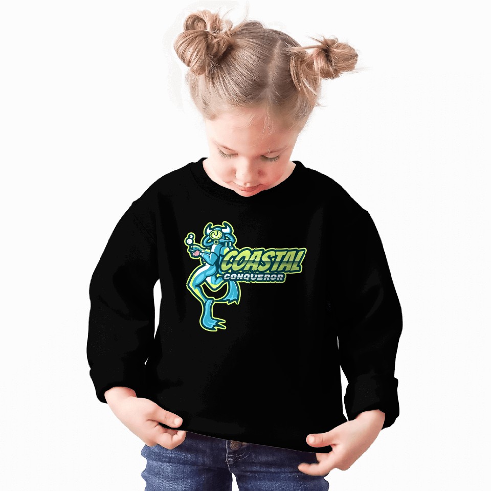 Coastal Conqueror | Swimming Character Sweatshirts