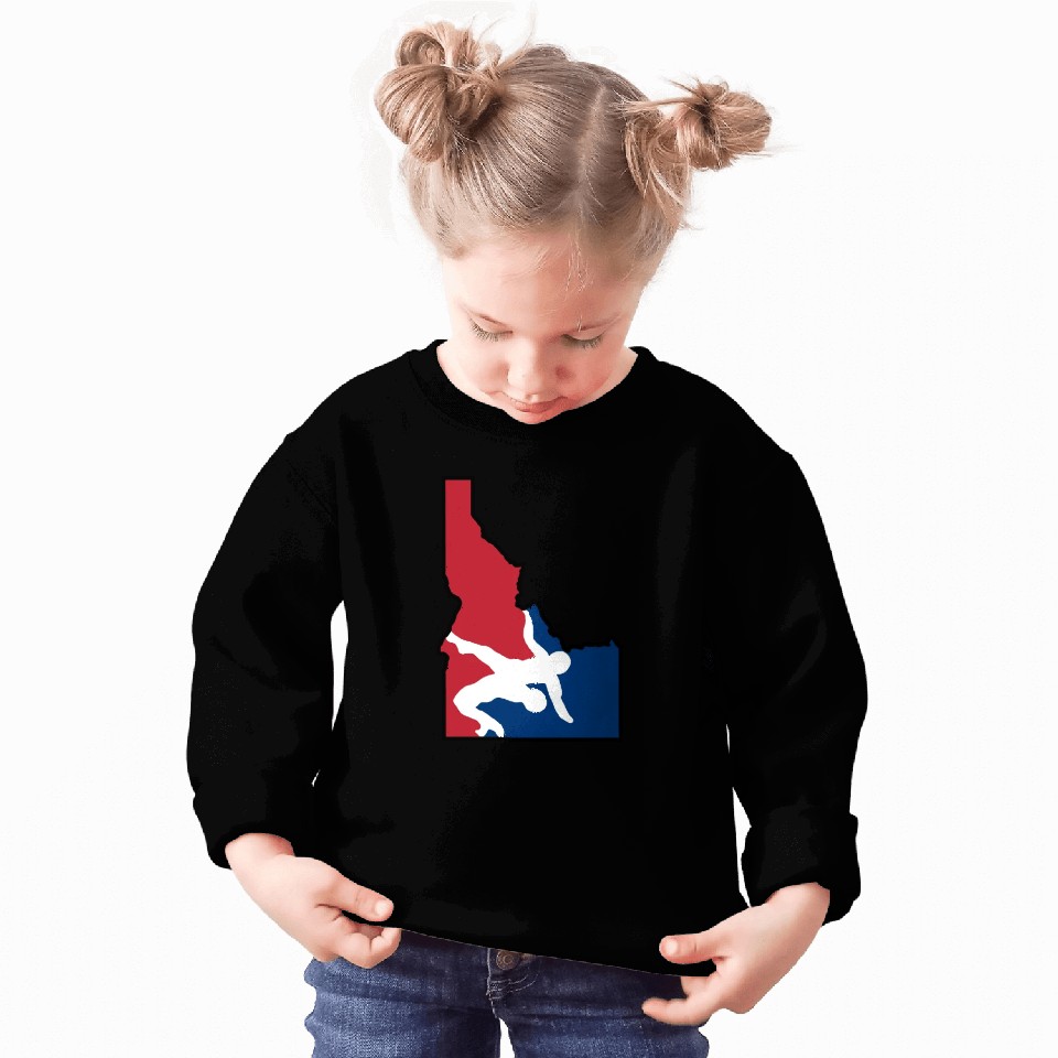Idaho Wrestling (USA Colors) Sweatshirts