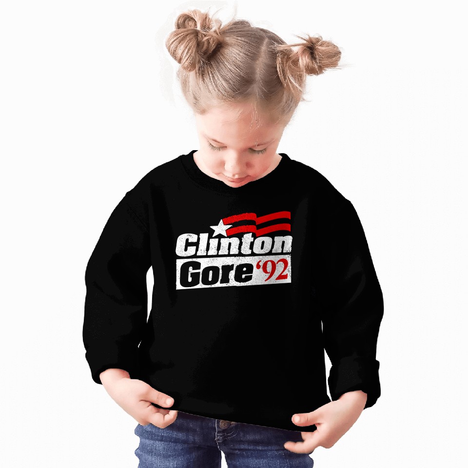 Clinton Gore Bill Clinton 92 Elect Sweatshirts