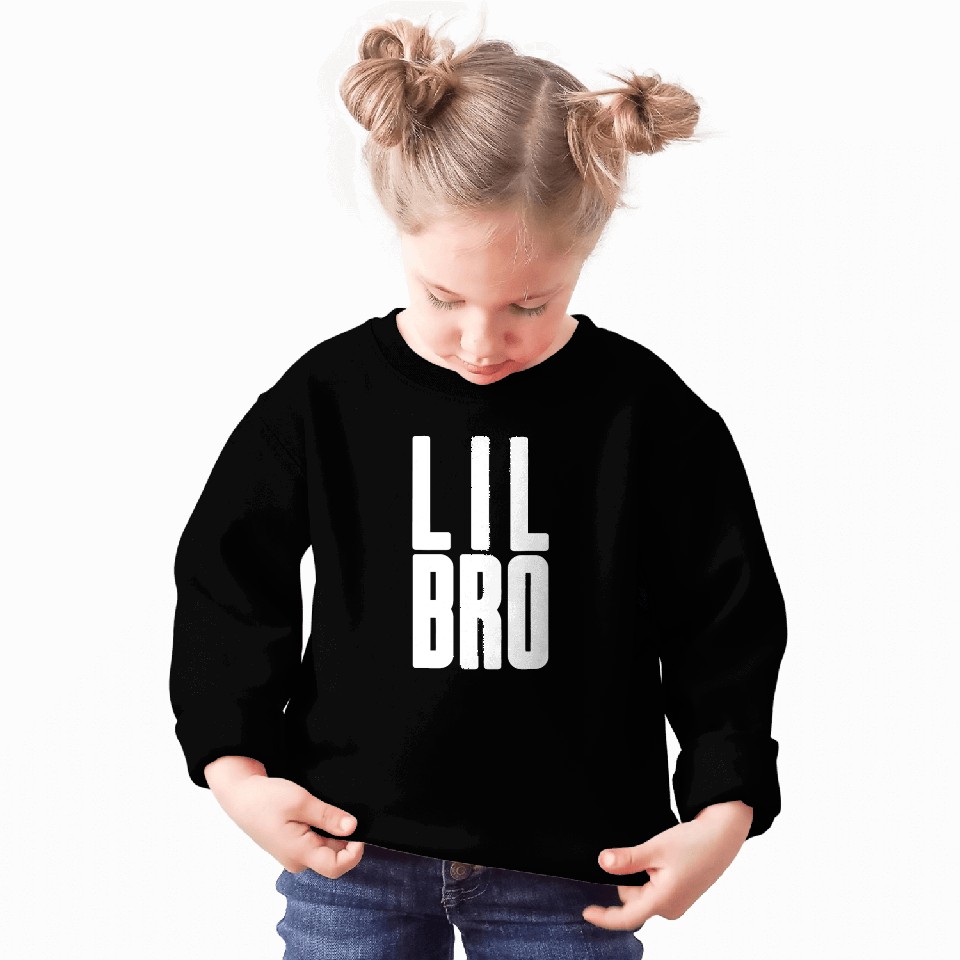 Lil Bro - Siblings Men Kids Adult Fraternity Littl Sweatshirts