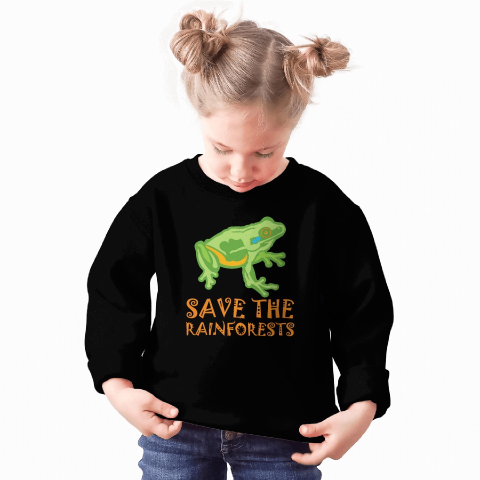 Save The Rainforests Tree Frog Sweatshirts