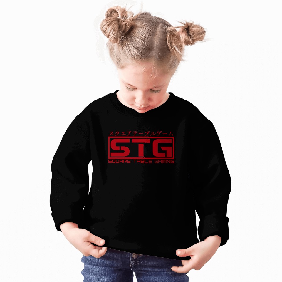Square Table Gaming Logo (Red) Sweatshirts