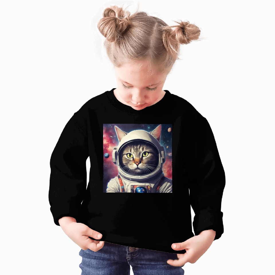 space cat Sweatshirts