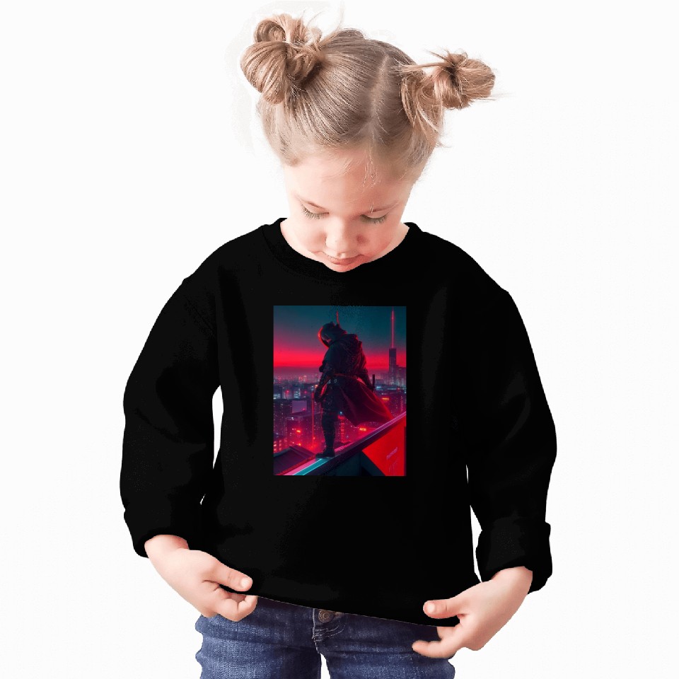 NINJA IN THE NEON NIGHT Sweatshirts