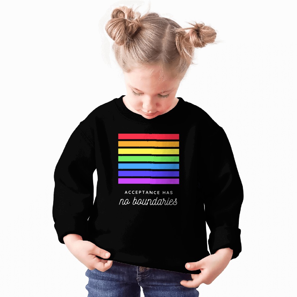 Acceptance Has No Boundaries Sweatshirts