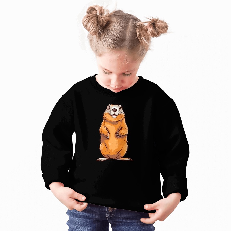 Groundhog Marmot for a Marmot lover groundhog fan Sweatshirts