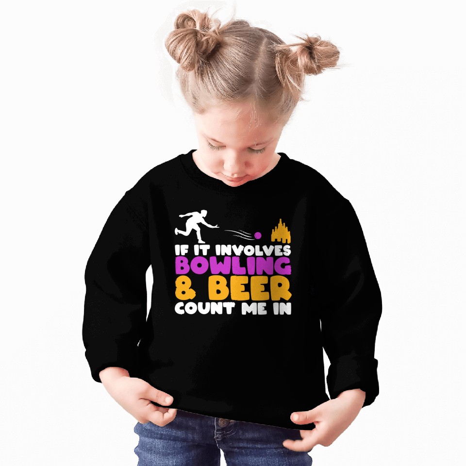 Beer Bowling Lover Sweatshirts
