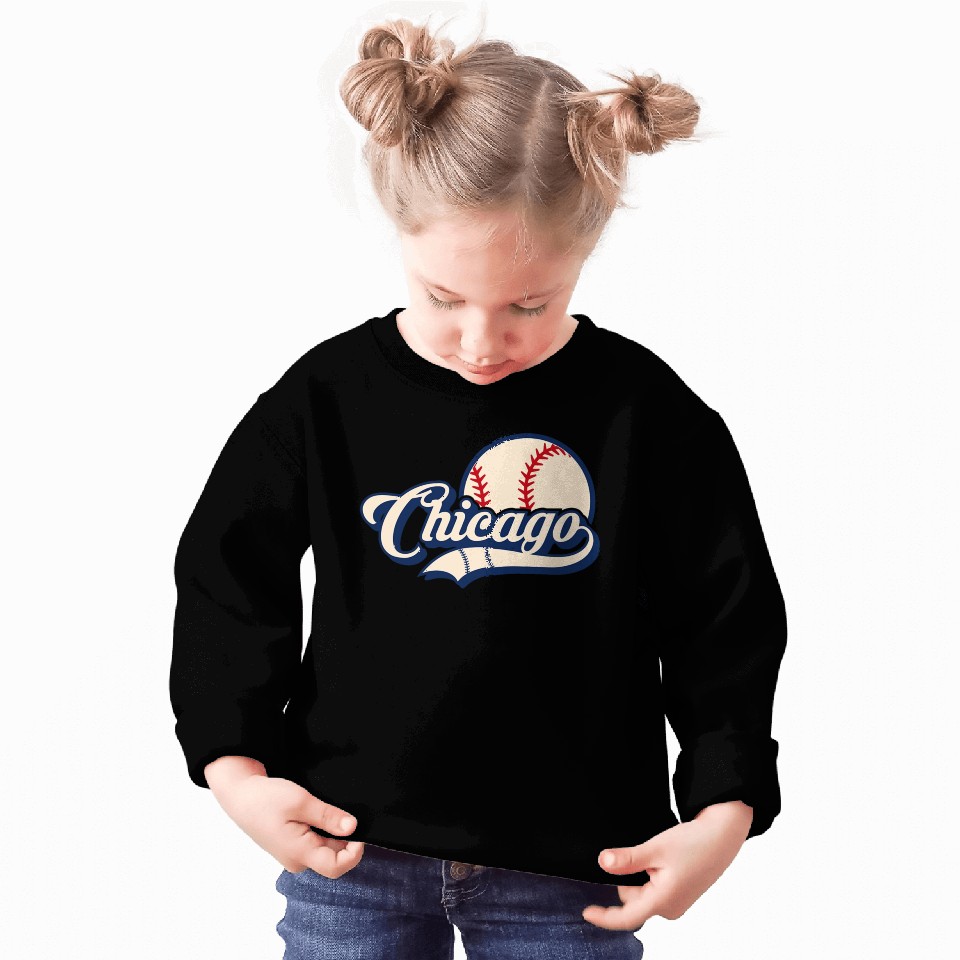 Baseball American Lover Chicago Baseball Sweatshirts