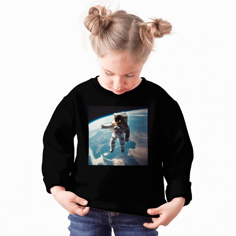 REalistic Astronaut Sweatshirts
