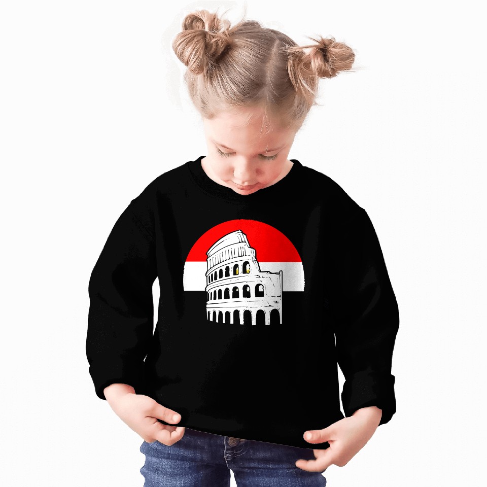 Rome Colosseum Sunset Event Coordinator Sweatshirts