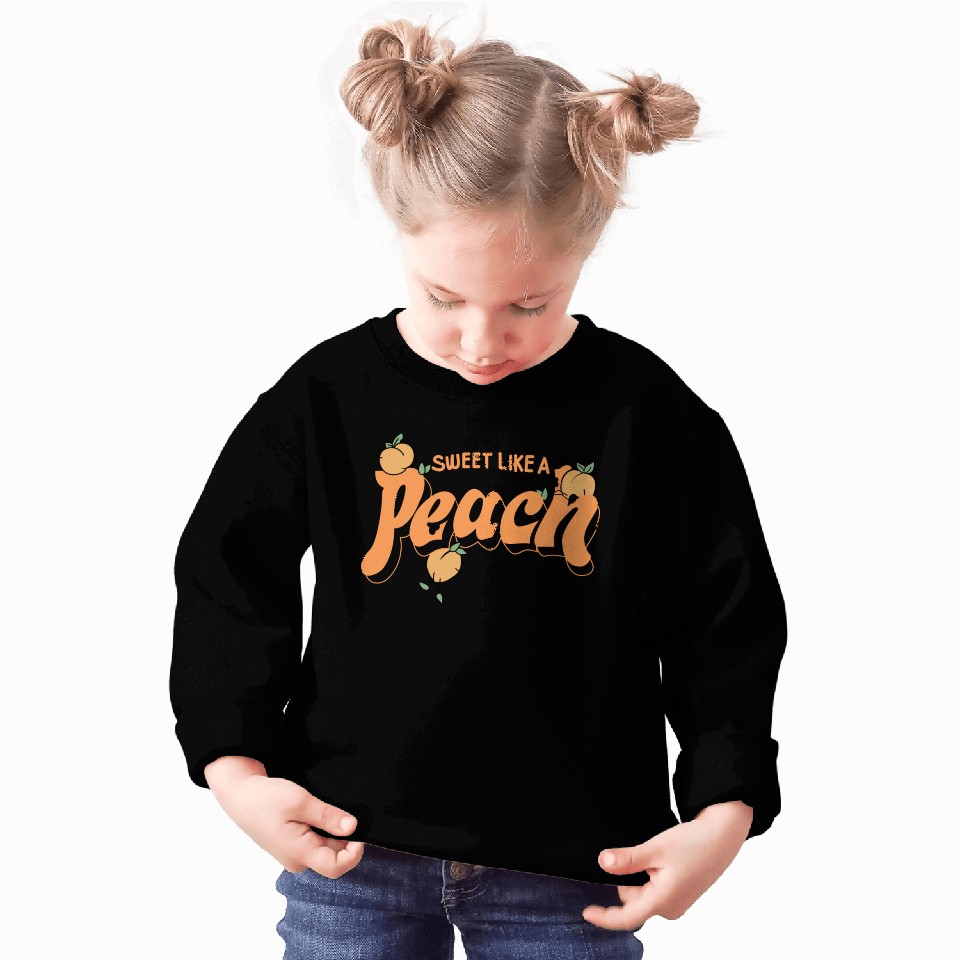 Sweet Like A Peach Sweatshirts
