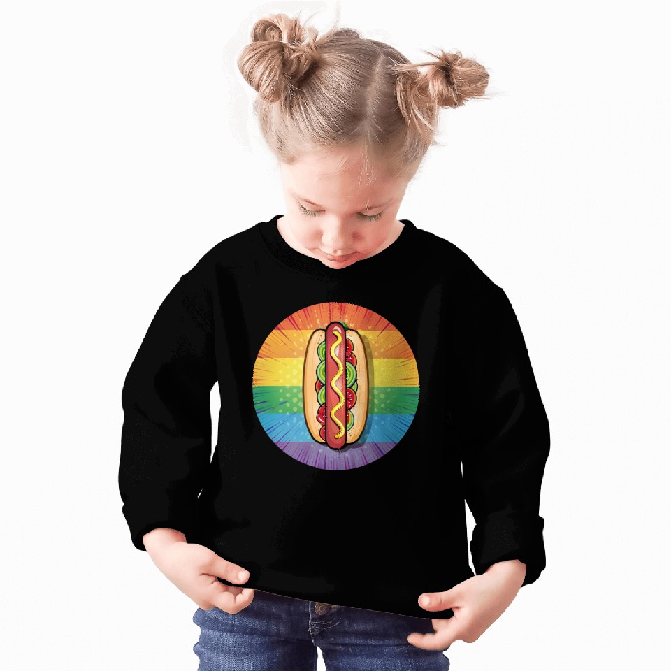 LGBTQ Hot Dog Sweatshirts