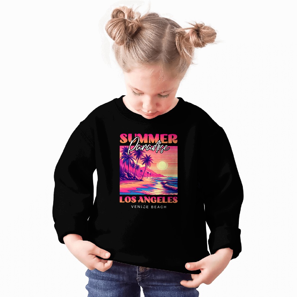 Summer Paradise Los Angeles Venice Beach Sweatshirts